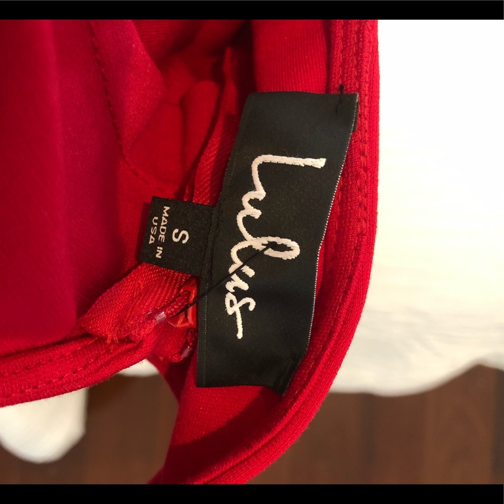 Lulus Red Skater Dress - Picture 3 of 3